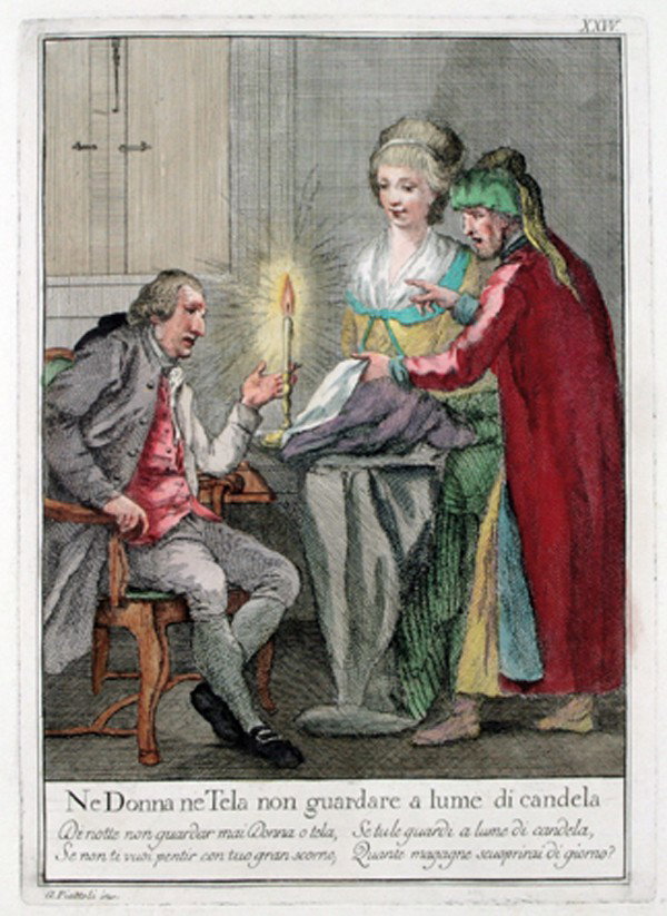 Old master print Etching - 2