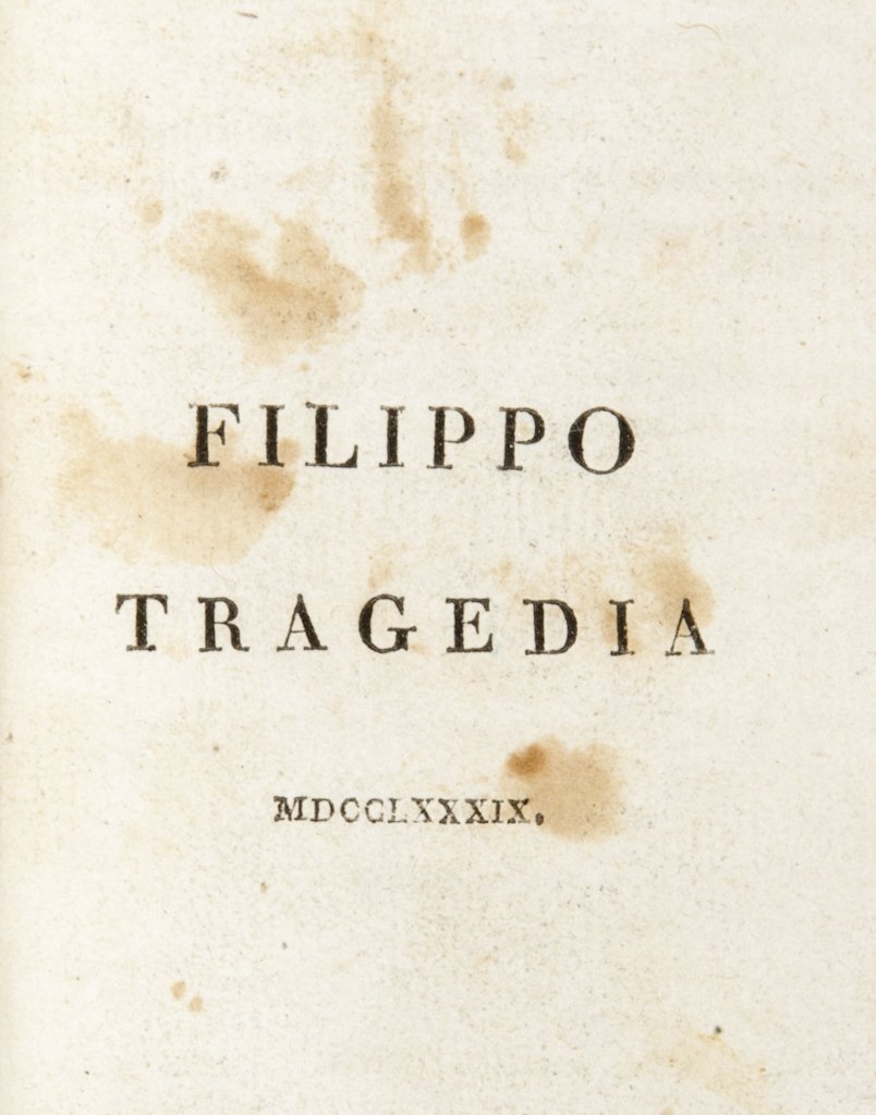 11 volumi di teatro.: Lotto composto di 11 volumi di teatro. Alfieri Vittorio, Tragedie. Firenze, 1814, 4 volumi. SI AGGIUNGE: Id. Eneide di Virgilio tradotta da Vittorio Alfieri, 1821, 1 volume. SI AGGIUNGE: Niccolini