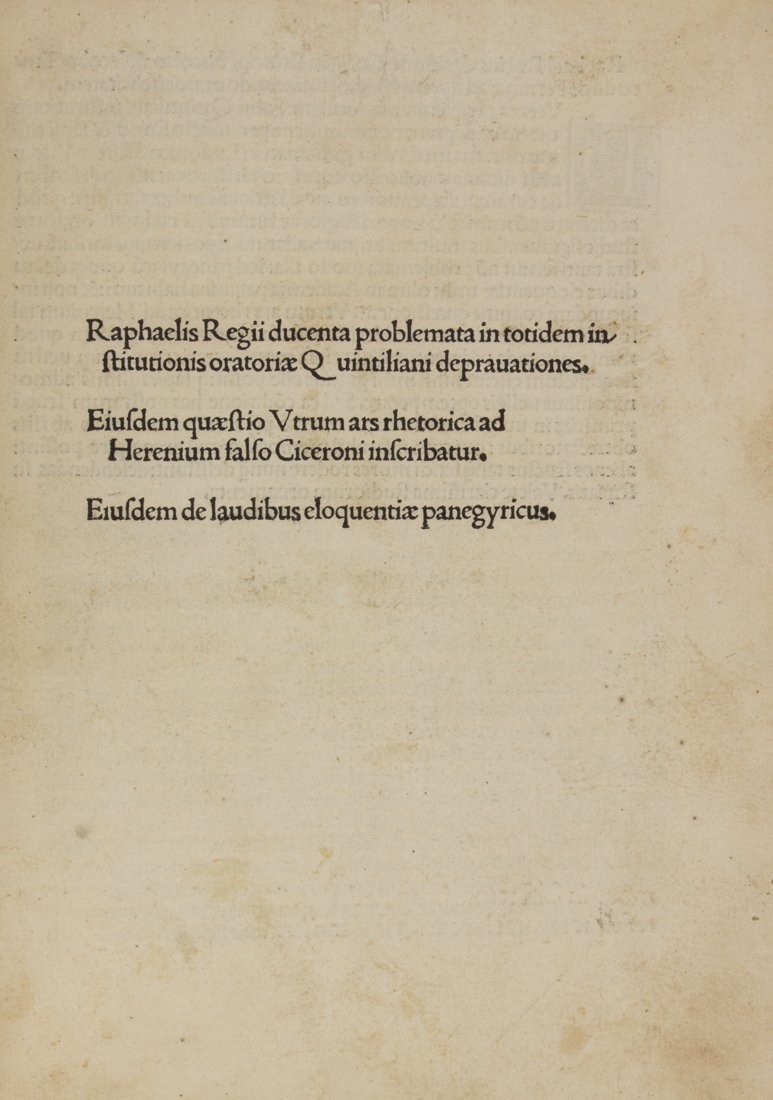 Regio Raffaele, 1492 (1 of 2)