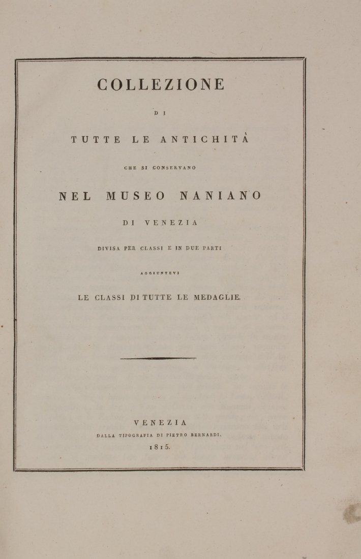 Collezione del museo Naniano di Venezia (1 of 3)