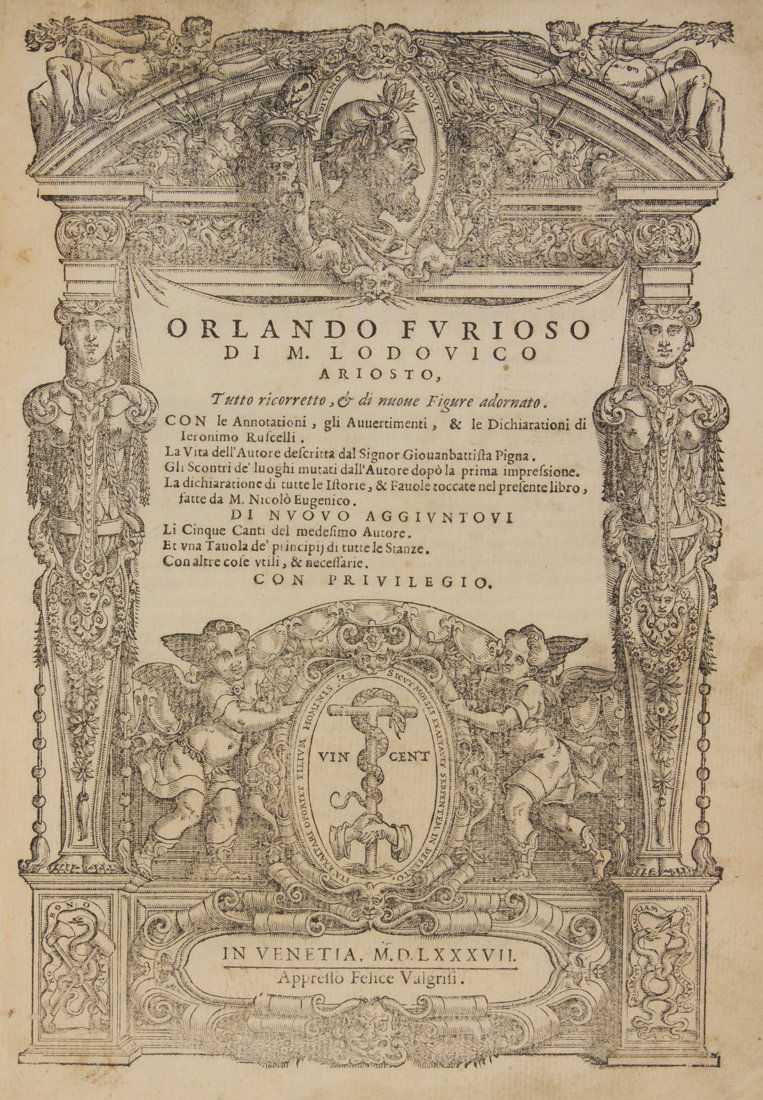 Ariosto, Orlando furioso (1 of 3)