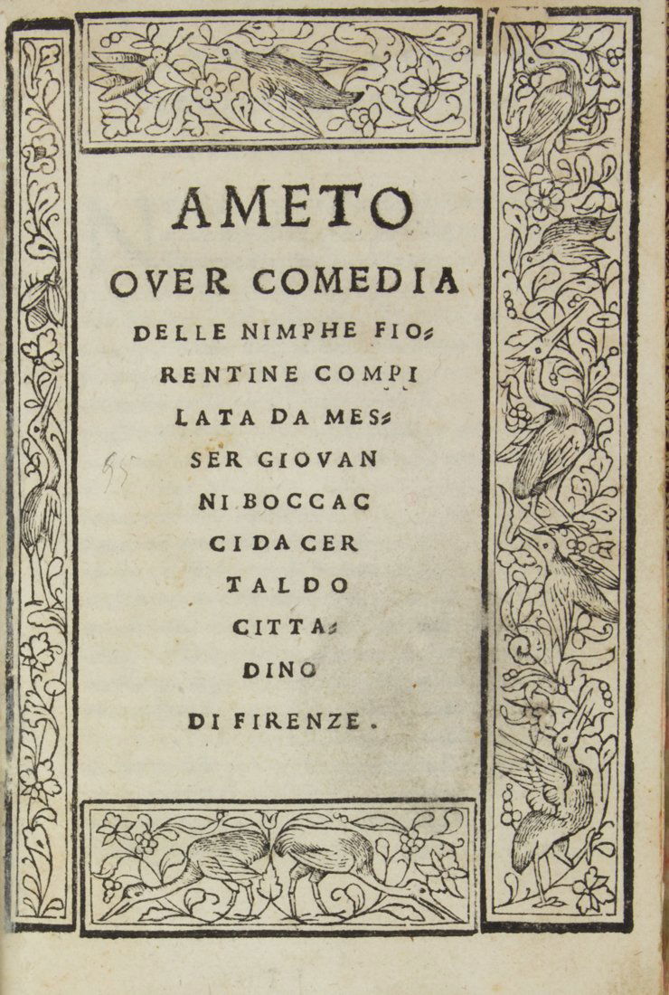 Boccaccio, Ameto (1 of 2)