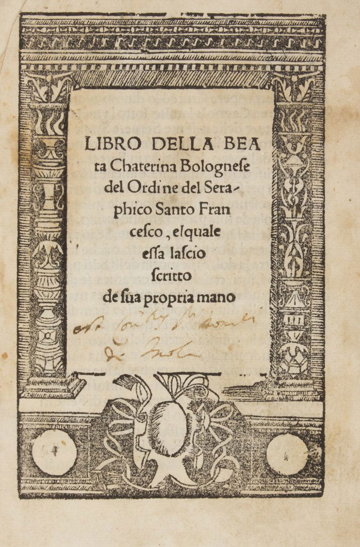 Libro de la beata Chaterina Bolognese (1 of 2)