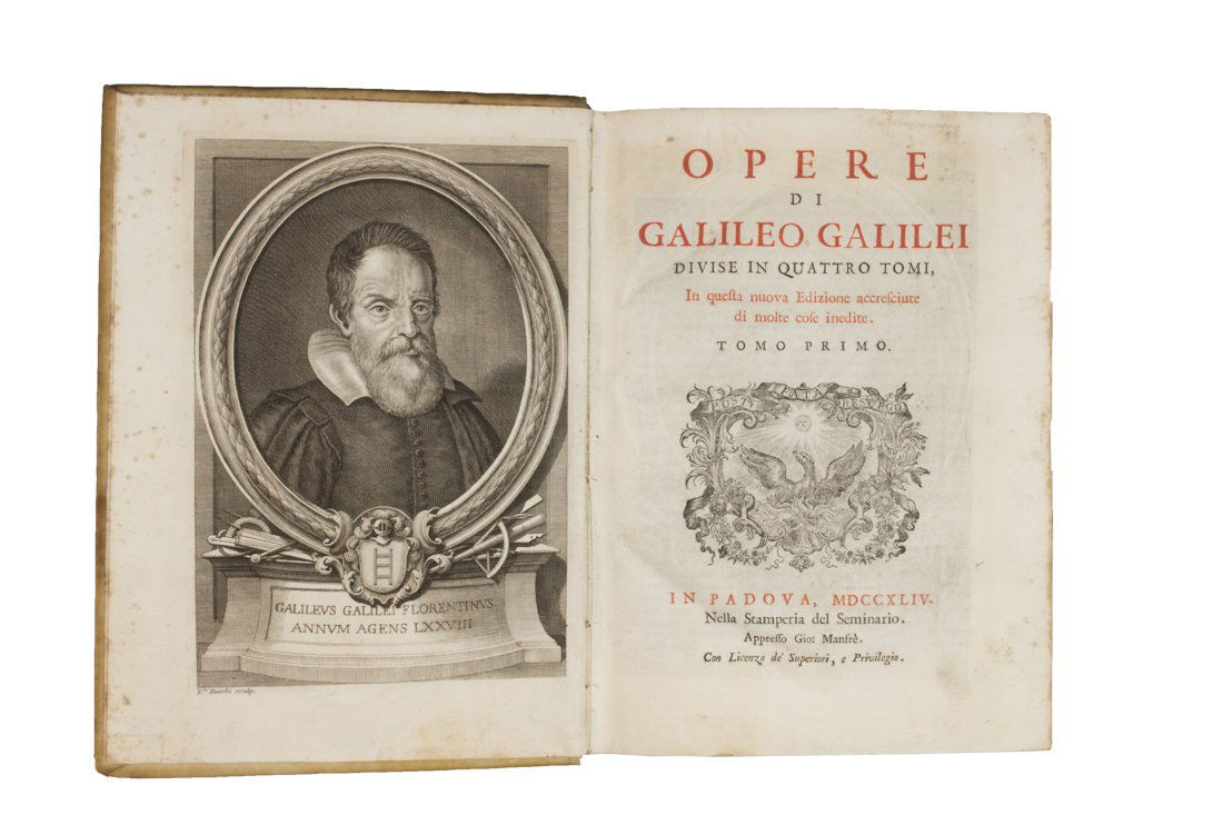 Galilei, Opere divise in quattro tomi (1 of 3)