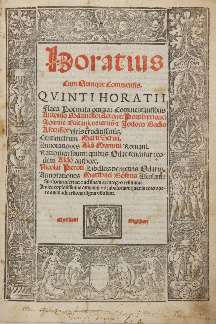 Horatius Flaccus, Opera (1 of 3)