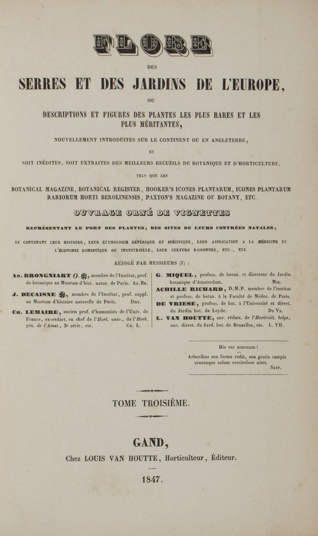 Lemaire, Flore des serres et des jardins (1 of 4)