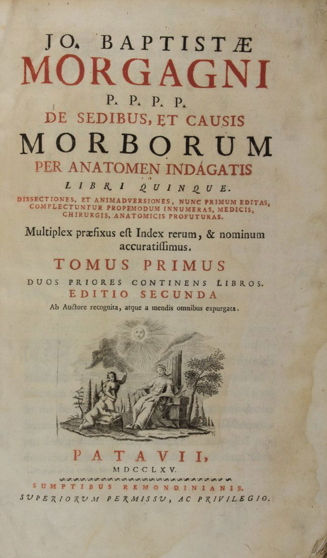 Morgagni, De sedibus et causis morborum (1 of 2)