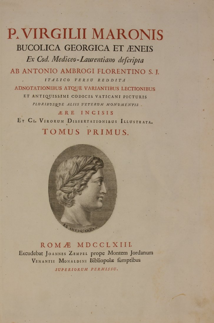 Vergilius, Bucolica Georgica & Aeneis (1 of 3)