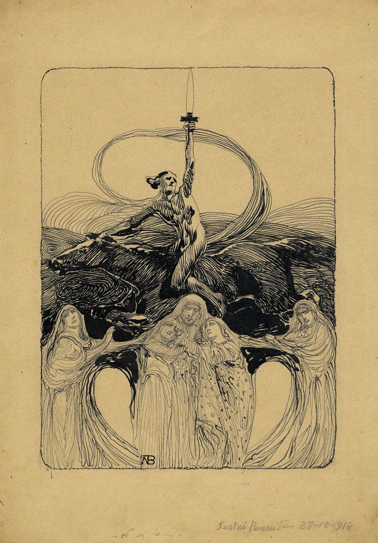 Barabino, Scena allegorica della Vittoria (1 of 1)