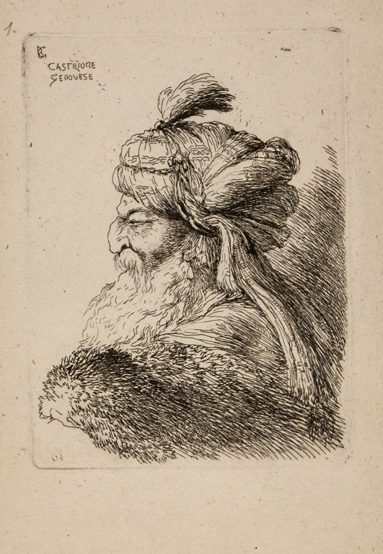 Testa di vecchio vòlto a sinistra. (1 of 1)