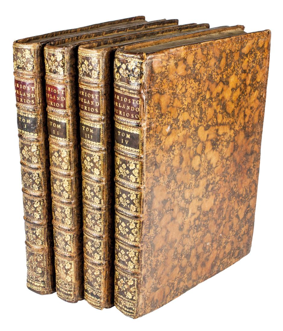 Ariosto, Orlando furioso. Tomo I (-IV). 1772-73. (1 of 3)