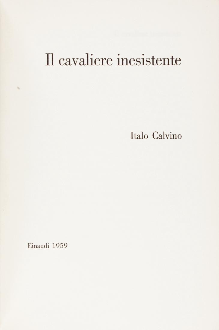 Calvino, Il cavaliere inesistente. (1 of 1)