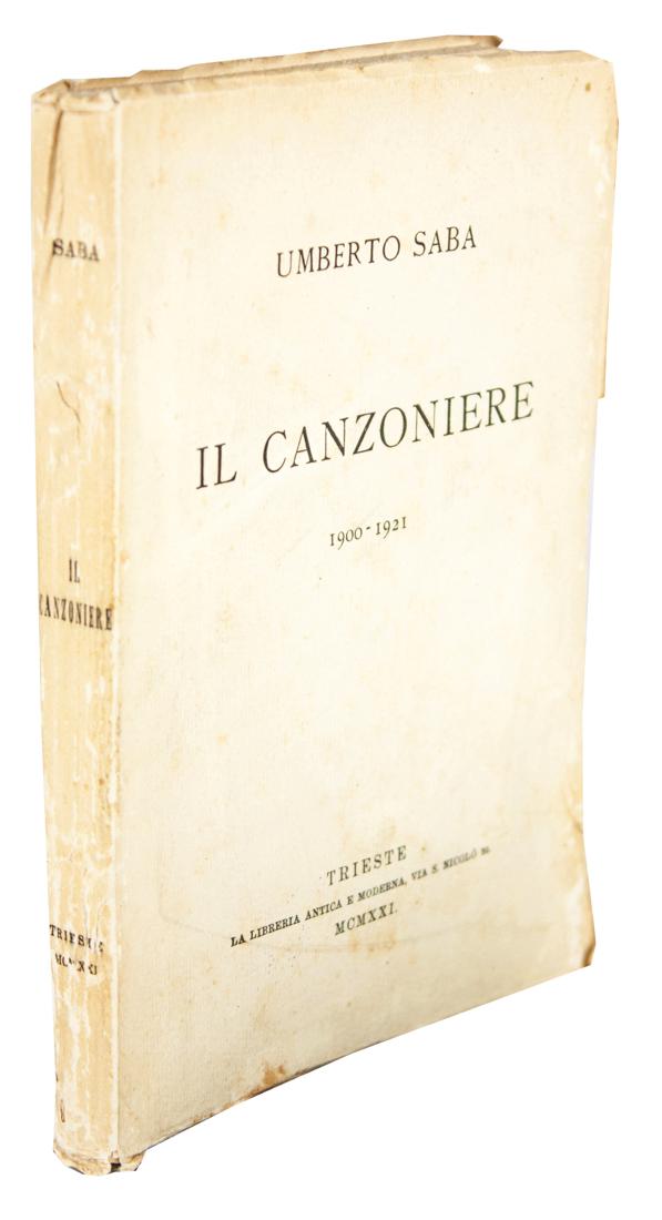 Saba, Il canzoniere 1900-1921. (1 of 1)