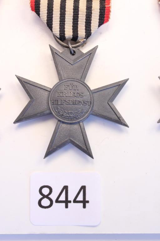 WWI- Prussian/ German Merit Cross (3): WWI- Prussian/ German Merit Cross for War Aid