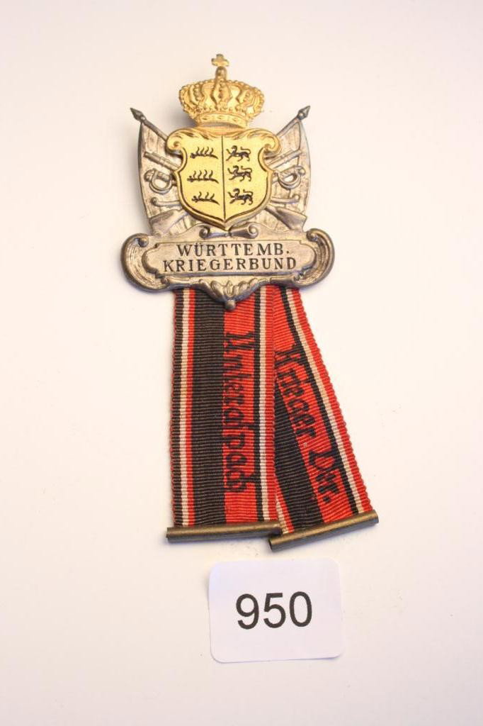 Prussian- Wurttemberg Golden Military Merit Medal