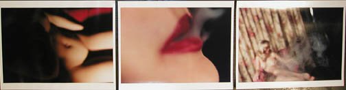 David Lynch (3 color pieces, Group 003): Untitled Photograph, from edition of approximately 11 Each signed and dated on verso, 1993 11 x 14" sheet; 15 1/4 x 19 1/2" framed