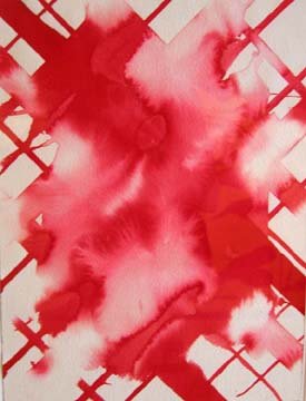 Ed Moses (3 pieces): X-P, X-Q & X-R from Cubist series Watercolor on paper Each initialed LR, dated 1978, 1980 & 1978, respectively 14 x 11", 16 x 12", & 14 x 11" each sheet 20 3/4 x 17 1/2", 23 1/4 x 19", & 20 3/4 x 17 1