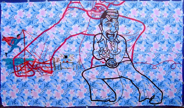 Raymond Pettibon and Gomez Bueno