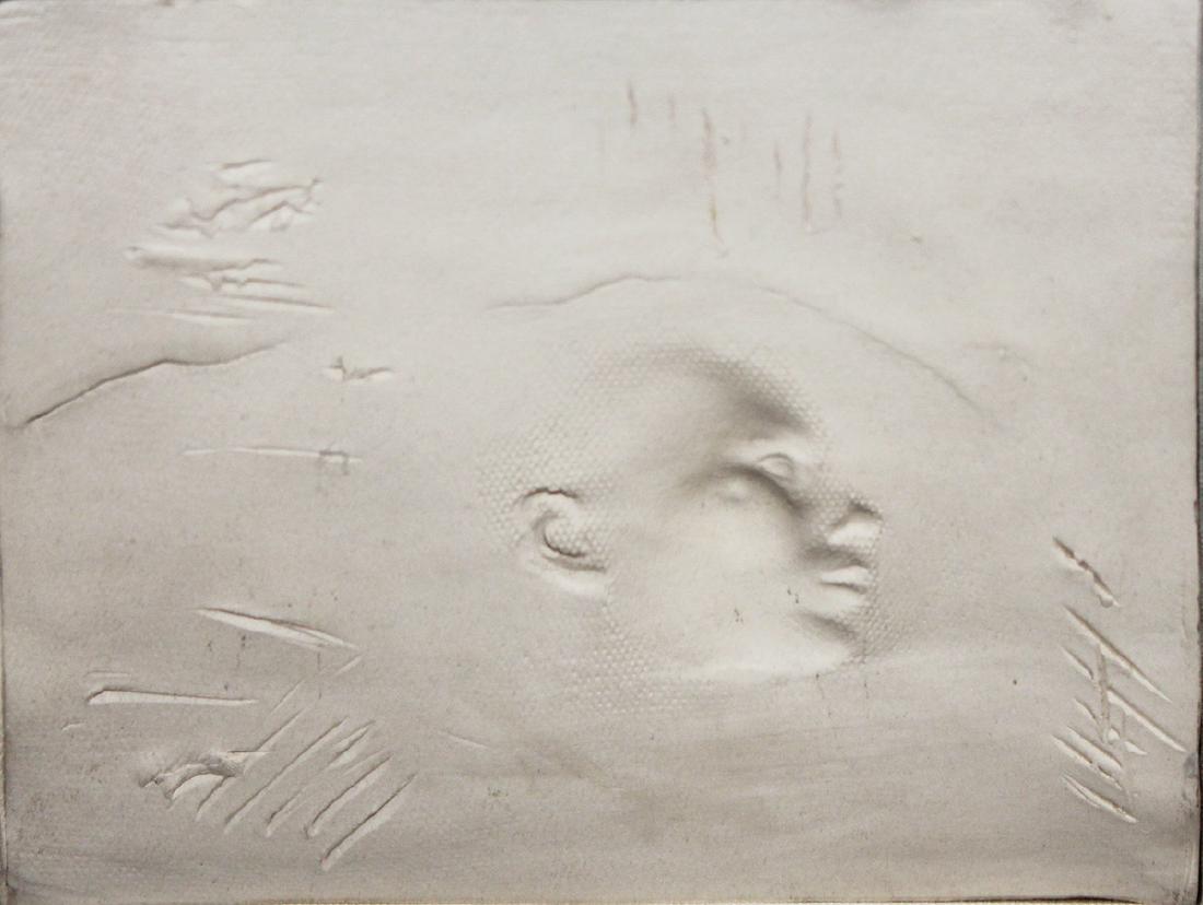 Robert Graham (1938-2008): Robert Graham (1938-2008) Untitled, 1975 Unique ceramic relief Signed and dated on verso Sheet: 8.25 x 11 inches; Framed: 17.75 x 20.5 inches