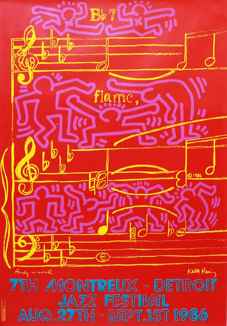Keith Haring & Andy Warhol (1958-1990 / 1928-1987) (1 of 1)