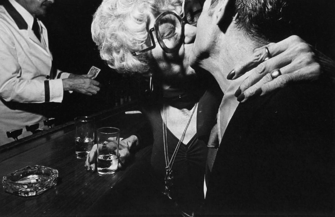 Mary Ellen Mark (1940-2015): Mary Ellen Mark (1940-2015) Roseland New York City, 1977 Gelatin silver print Signed, titled and dated in pencil on verso Image: 8.75 x 13 inches; Framed: 16.5 x 20.5 inches