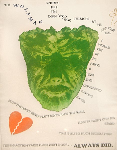 Jim Dine The Wolfman