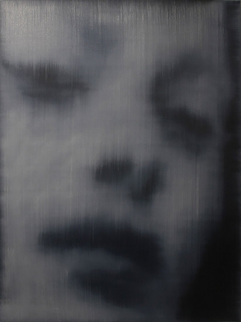 ALISON VAN PELT, Untitled, c. 1995: Oil on Canvas Signed, dated and inscribed on verso, “For Jessica” Image: 48 x 36 inches