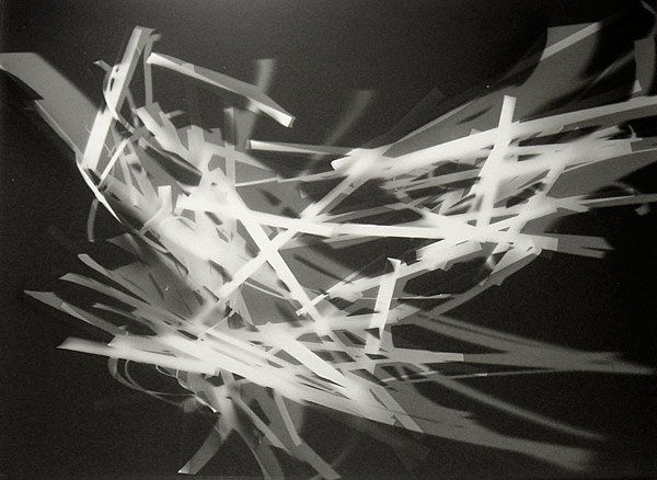 George Richmond Hoxie Photogram: c.1945 Vintage gelatin silver print Signed and titled on verso Provenance: Americana Image Gallery, Bel Air, CA Image: 14 x 11 inches; Framed: 14.5 x 17.5 inches