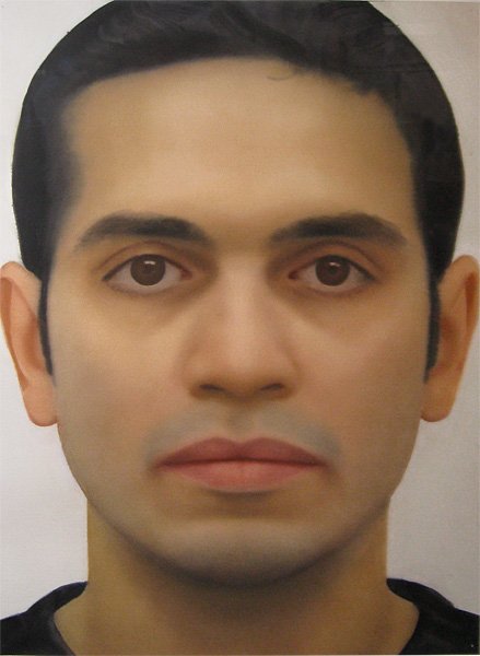 Till Freiwald Untitled: 2003 Watercolor on paper Signed on verso Provenance: Jack Shainman Gallery, NY Image: 35 x 25 inches; Framed: 41.25 x 31.25 inches