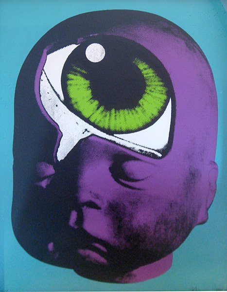 Paul Insect Lot of Three: Baby Head, 2008 Silkscreen Numbered AP 10/10 Signed, dated and numbered on recto Image: 25 X 19 inches; Framed: 26.75 x 20.75 inches Baby Head, 2008 Silkscreen Numbered AP 10/10 Signed, dated and numb
