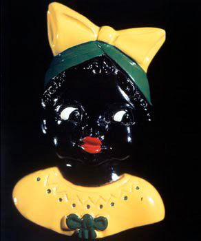 David Levinthal Untitled: 1996 From the Blackface Series Polaroid print Numbered 3/5 Image: 24 x 20 inches; Framed: 31.5 x 26.5 inches