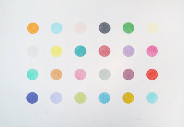 098: Damien Hirst, Cesium Iodide, 2009