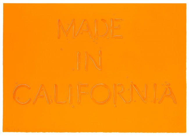 Ed Ruscha, Made in California, 1971 (1 of 1)