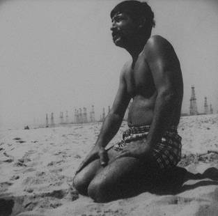 Charles Brittin, Lot of Nine: John Altoon, Venice Beach, 1955/2001 Silver Gelatin Print Signed by the artist in pencil on verso