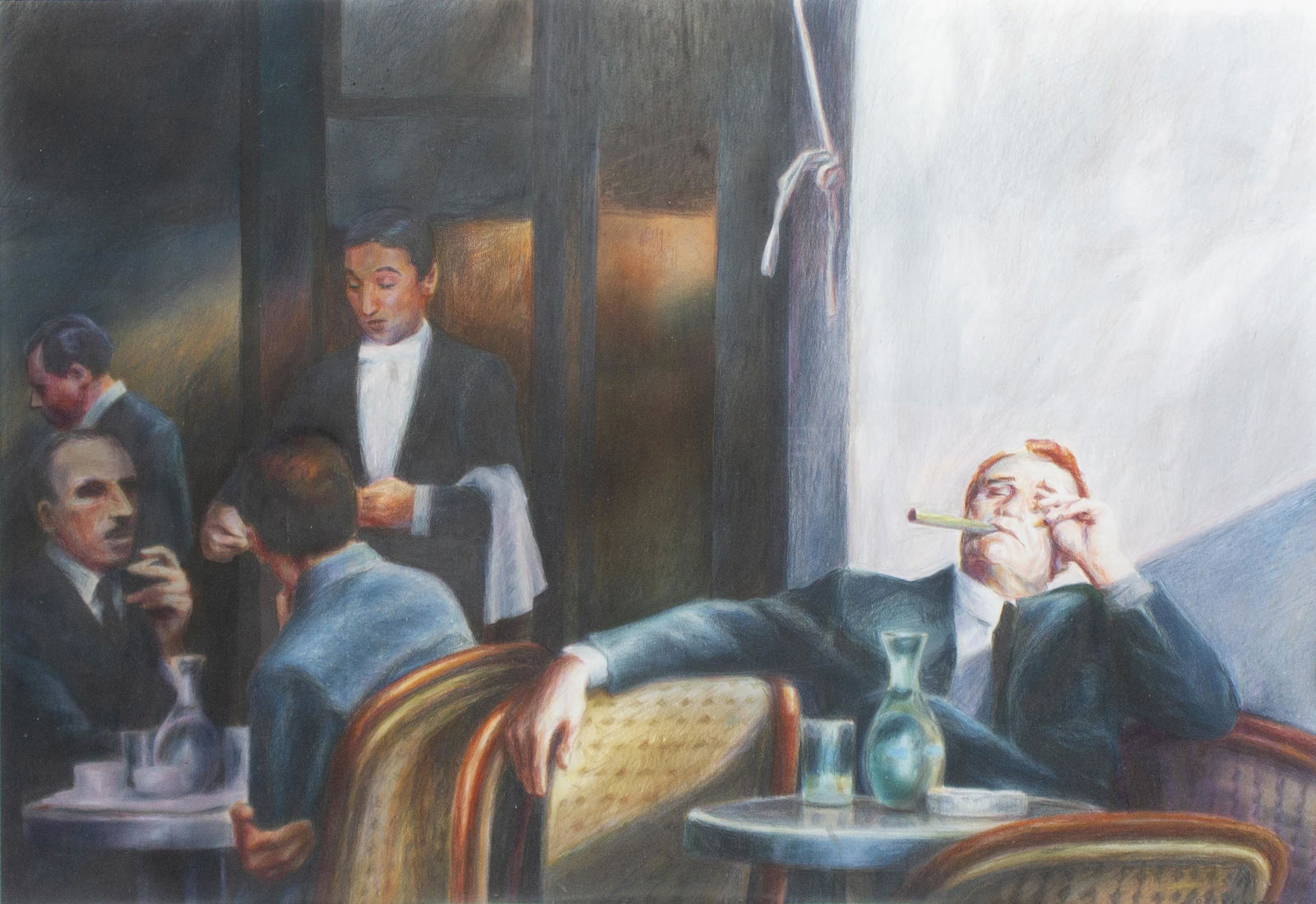 Guy Peellaert (Born 1934)  "Untitled (Red Skelton)," 1986 (1 of 3)