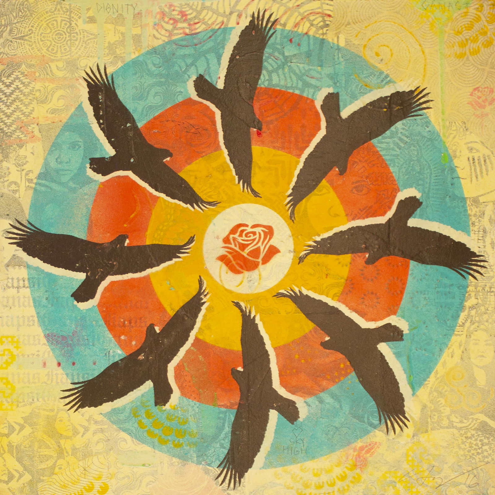 Ernesto Yerena (Born 1987) "Dignity," 2016 (1 of 3)