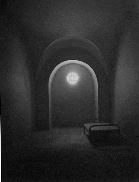 023: James Casbere, Barrel Vaulted Room, 1994: Platinum print Image: 9 x 7.5 inches; Framed: 19.25 x 15.25 inches