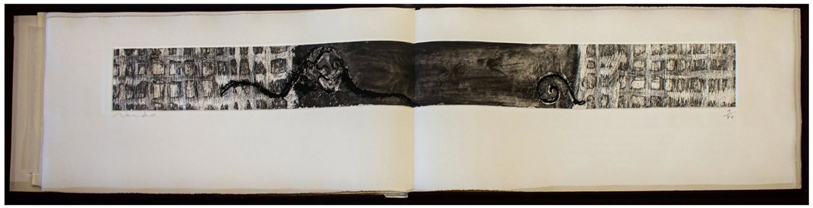 Francisco Toledo  (1940 - 2019) Franz Kafka, Un lnforme Para Una Academia, 2005 (1 of 20)