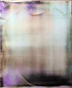 Jimi Gleason (1961) Untitled, 2004: Jimi Gleason (1961) Untitled, 2004 Luminescent paint on canvas Signed, dated, inscribed "For Sam" on verso Provenance: Samuel Freeman Gallery 18 x 15 inches