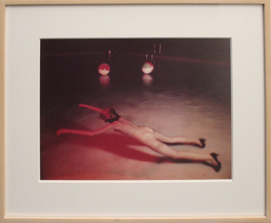 Jimmy DeSana (1949 - 1990): Pool: Jimmy DeSana (1949-1990) Pool, (ND) Color Photograph Provenance: Samuel Freeman Gallery Image: 11.5 x 16 inches Framed: 18 â…› x 22 ½ inches