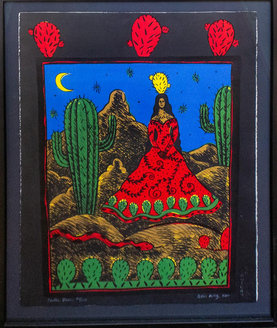 Lot of 2: Patssi Valdez (1951) Calaveras de Azucar, 1992 & Cactus Queen, 1992 (1 of 2)