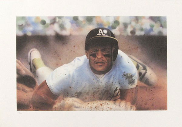 Keith Murray, Lot of 106: Keith Henderson A's Serigraphs Edition of 938 Signed in pencil on recto Image: 17.5 x 28 inches; Sheet: 24 x 34.75 inches