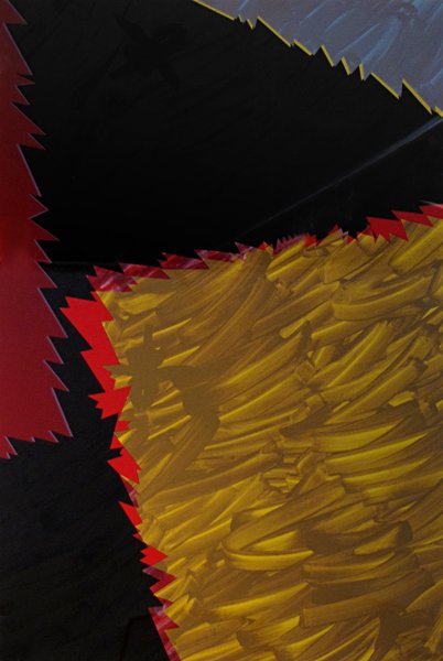 Billy Al Bengston, Untitled, 1980: Silkscreen Numbered 67/100 Signed, numbered and dated in pencil on recto Image: 37.5 x 23 inches; Framed: 44 x 29.5 inches