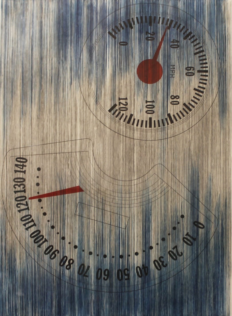 Ed Ruscha: Clown Speedo, 1998: Ed Ruscha Clown Speedo, 1998 Print-Multiple Etching in colors Printed by Aldo Crommelynck Published by Pace Editions Inc. From the numbered edition of 35 Signed, numbered, dated, stamped on recto Imag