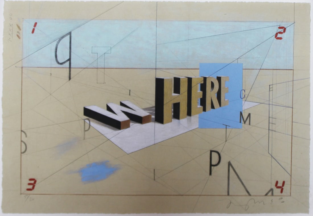 Jayme Odgers: Where?/Here (from the protyper series), c. 2001 (1 of 4)