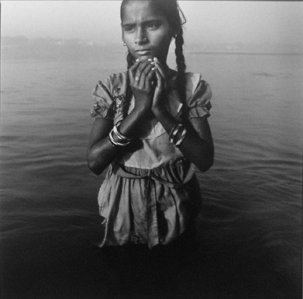 Mary Ellen Mark India: 1989, Gelatin silver print, Signed, dated, and titled in pencil on verso, Image: 9 ¾ x 10 ¼ inches; Sheet: 11 x 14 inches