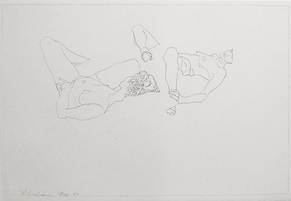 078: Robert Graham, Lot of Four, Untitled; Untitled;: Untitled; Untitled, 1997 Etchings Each numbered 18/20 Signed, numbered and dated in pencil on recto; Chopmark on recto Sheet: Each 11 x 15 inches; Framed: Each 17.75 x 21.75 inches