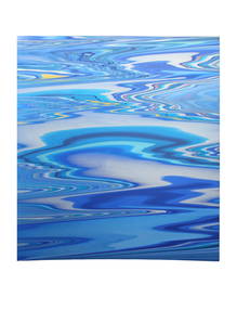 Andy Moses: Untitled, 2013: Andy Moses (1962) Untitled , 2013 Acrylic on canvas over concave wood panel Signed/dated on verso Dimensions: 28 x 32 in