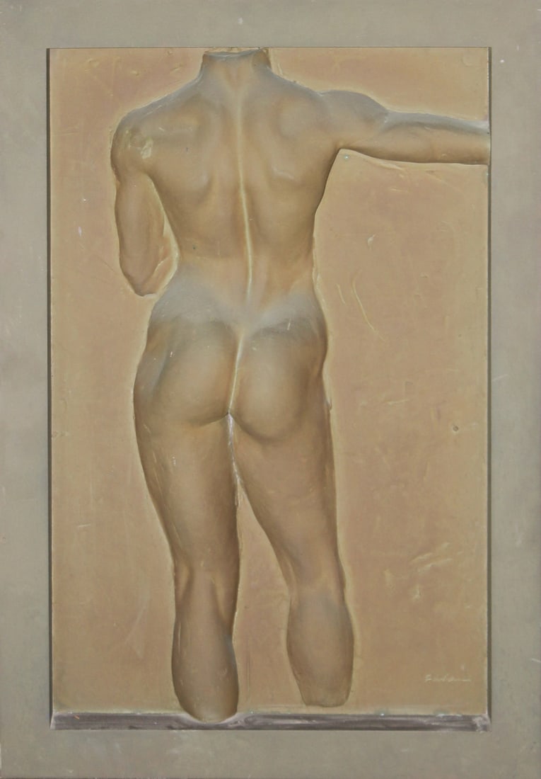 Robert Graham: Untitled (Nude Relief): Robert Graham (1938-2008) Untitled (Nude Relief) Patinated bronze relief Signed "R. Graham" on lower right recto Provenance: From the collection of Dr. Robert Smith Dimensions: 31 x 21.5 x 2.25 in