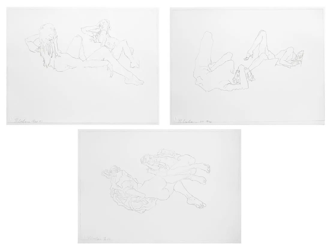 Robert Graham: LOT OF 3: Robert Graham (1938-2008) LOT OF 3 1. Untitled ; 2. Untitled ; 3. Untitled , 1997 Lithographs Each from the numbered edition of 20 Each signed, numbered and dated in pencil on recto Each sheet: